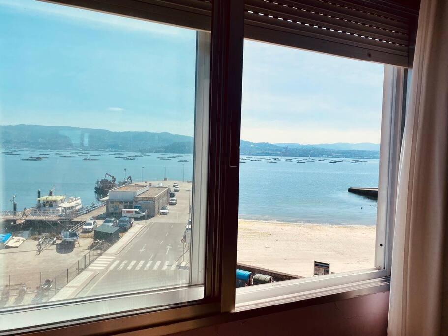 Appartamento Disfruta Del Mar Y La Brisa Marina - Xanela Ao Mar Moaña Esterno foto