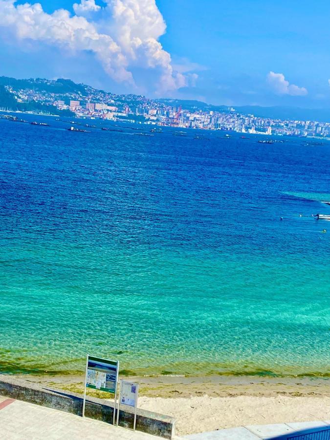 Appartamento Disfruta Del Mar Y La Brisa Marina - Xanela Ao Mar Moaña Esterno foto
